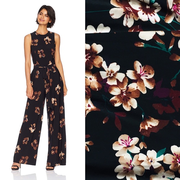 tommy hilfiger floral jumpsuit